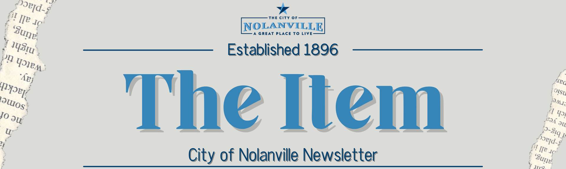 Nolanville Community Newsletter